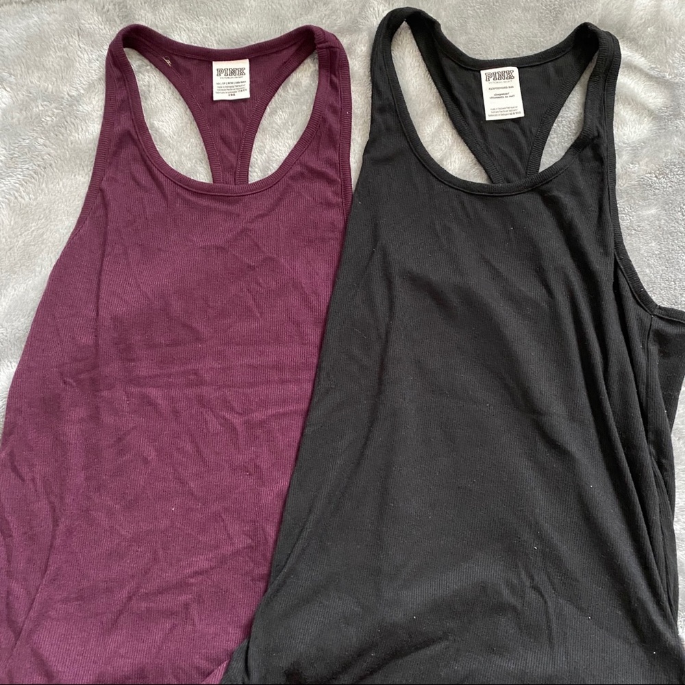 2 Pairs of Pink Tank Tops
